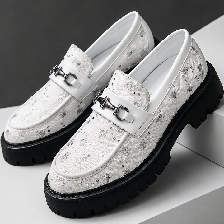 Marcello Textured Platform Derbies