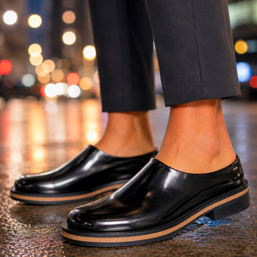 Dawson Leather Mules