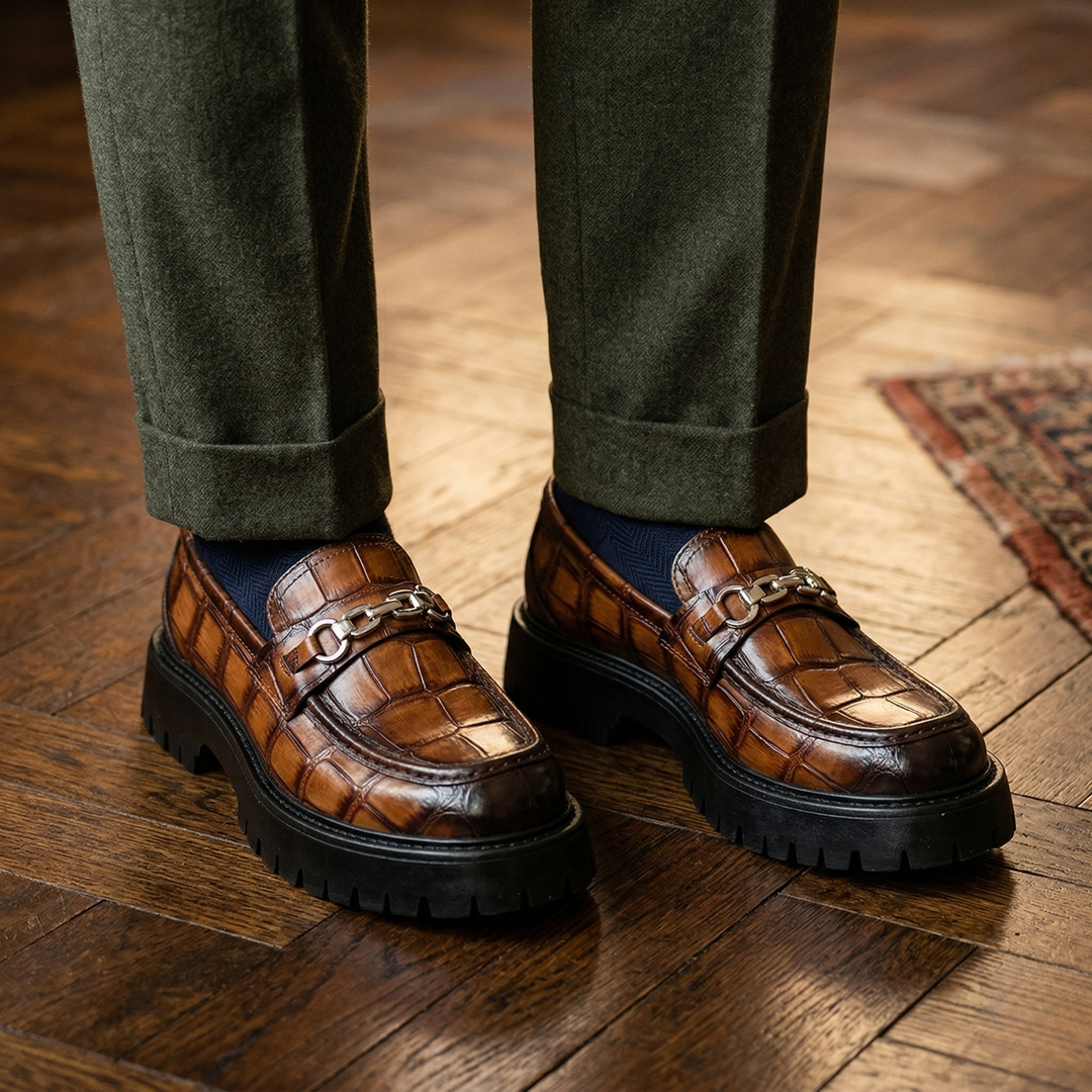 Giovanni Bellucci Leather Derbies