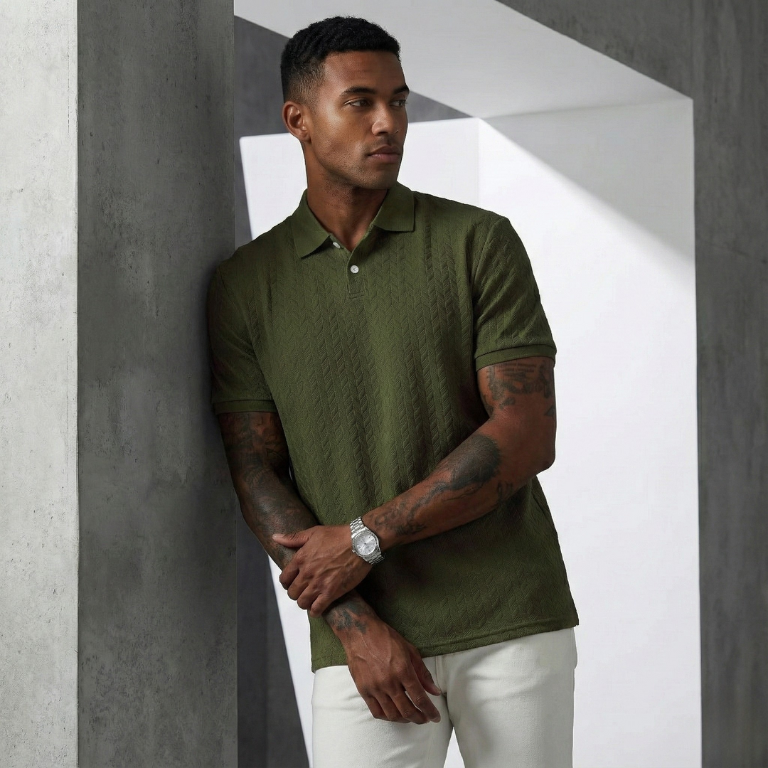 Sterling Textured Polo