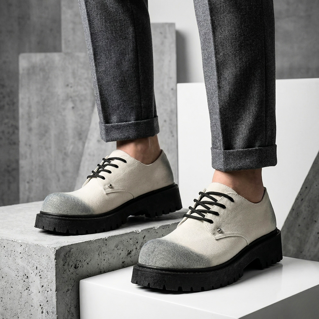 Santino Canvas Lug Derbies