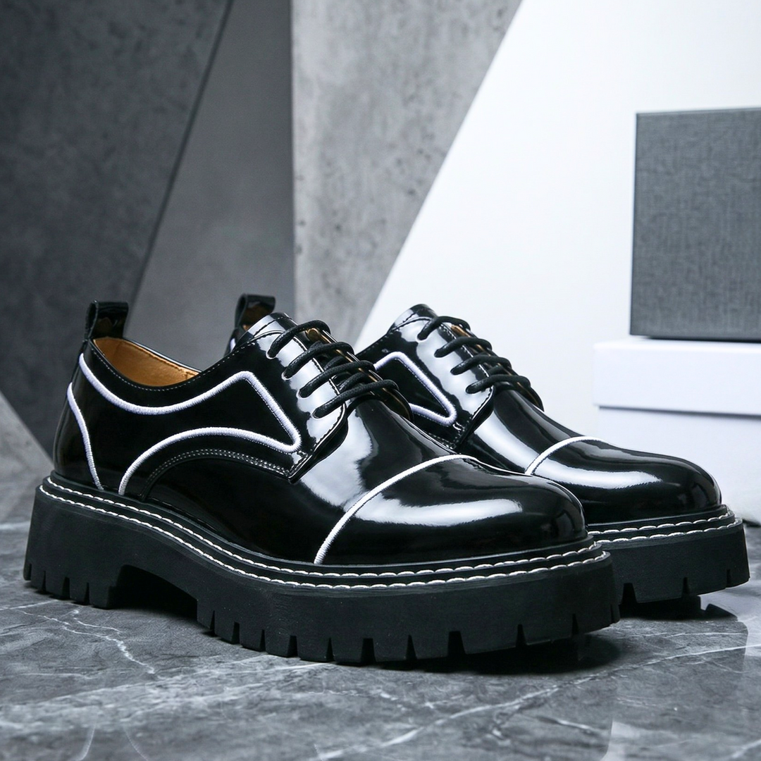 Rocco Leather Lug Sole Derbies