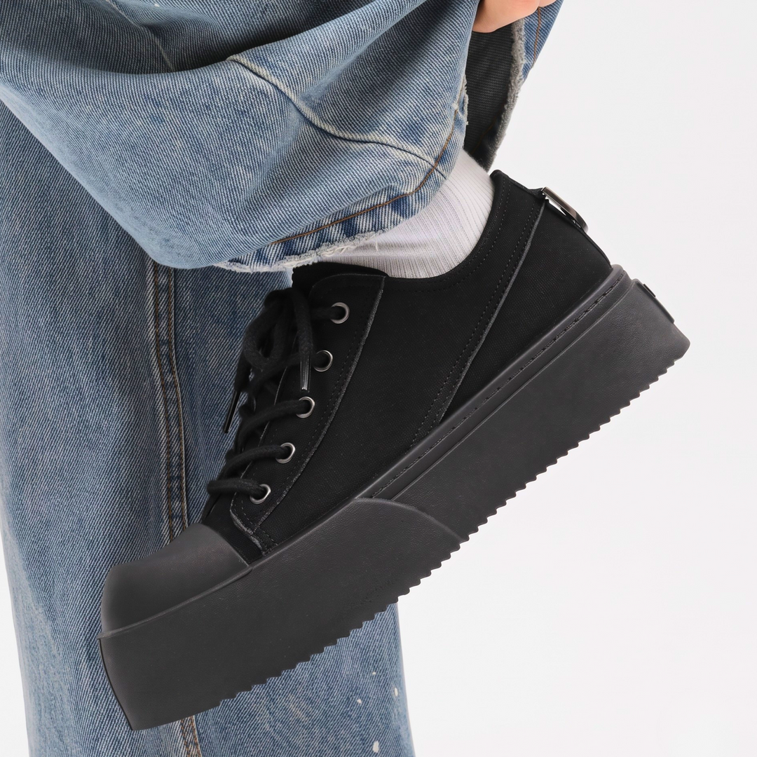 Easton Suede Platform Sneakers