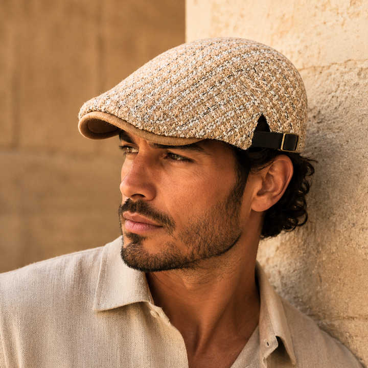Giovanni Linen Retro Cap