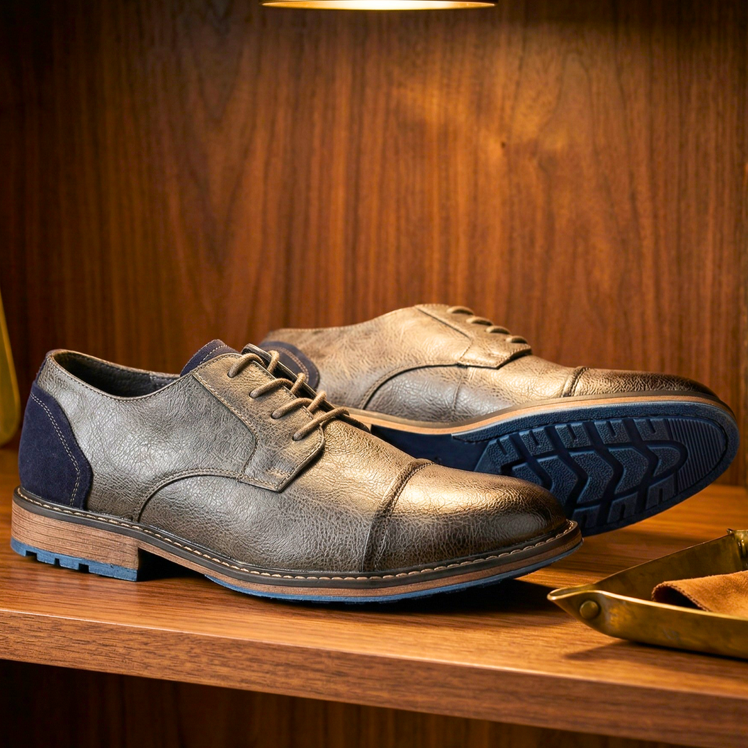 Caruso Genuine Leather Lace-Ups