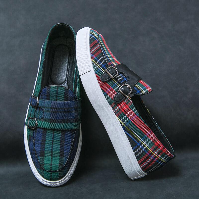 Piers Plaid Loafers