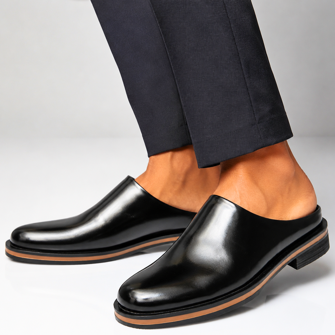 Dawson Leather Mules