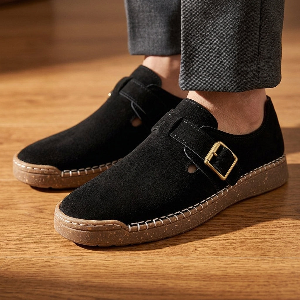 Hudson Leather Slip Ons