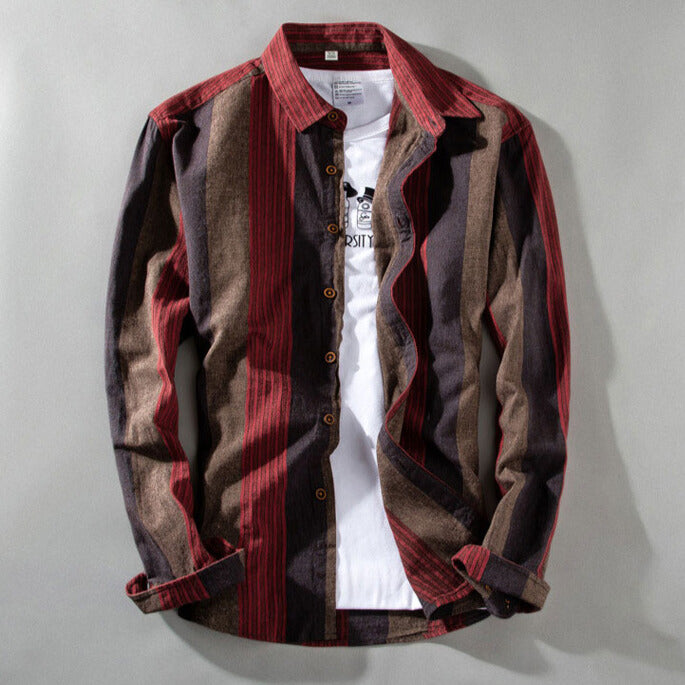 Kyoto Retro Stripe Shirt