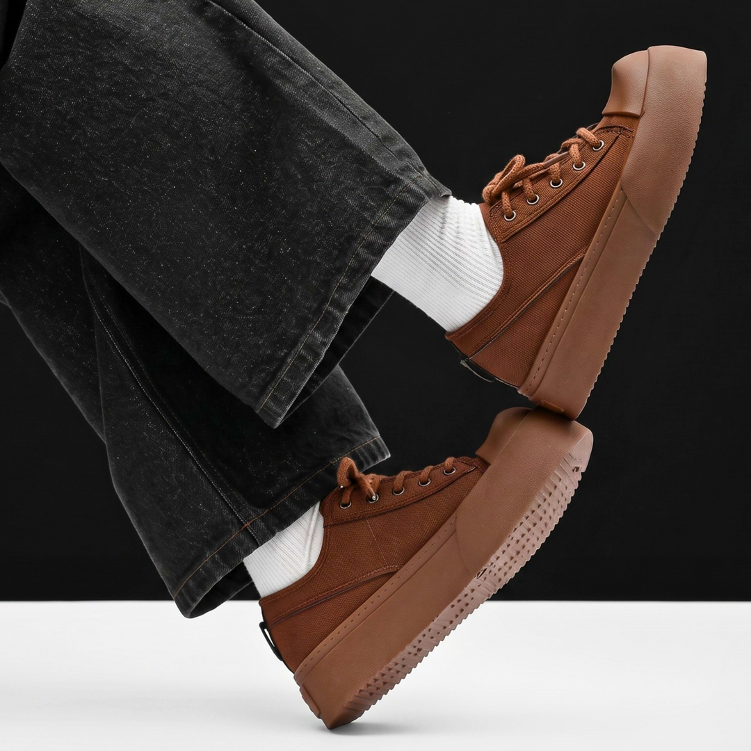 Easton Suede Platform Sneakers
