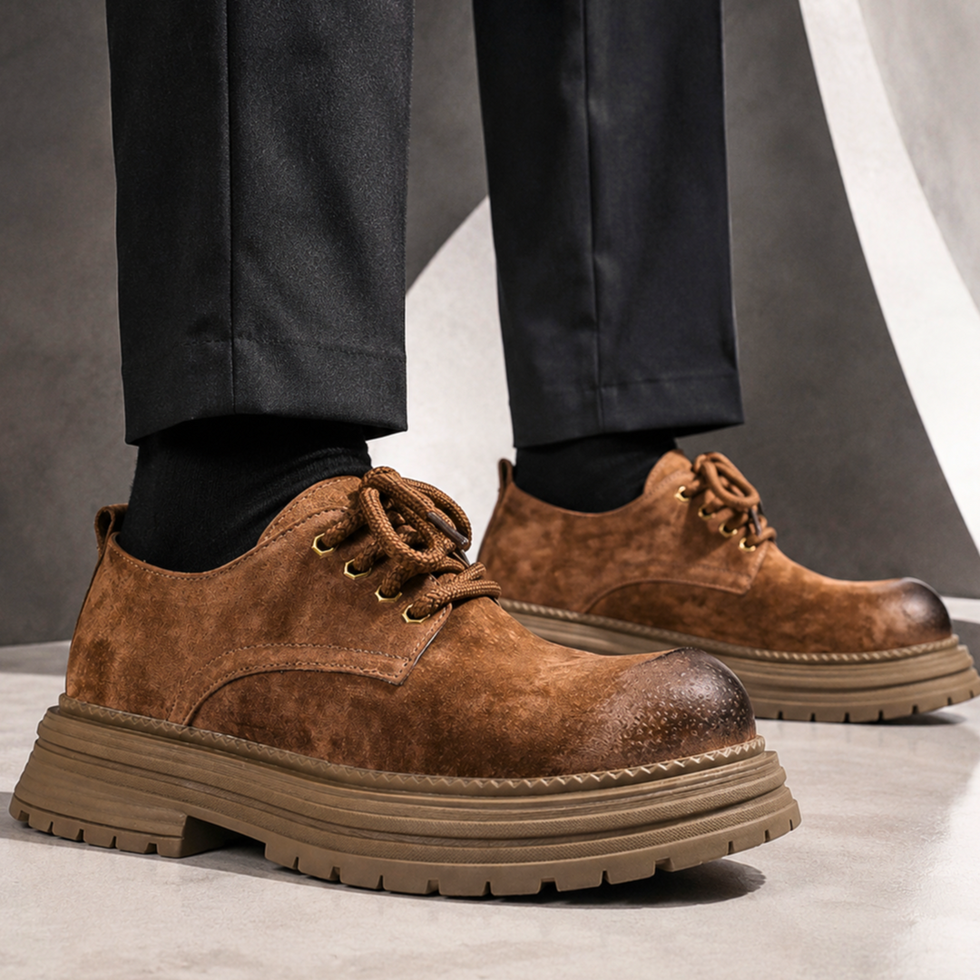 Archer Genuine Leather Derbies
