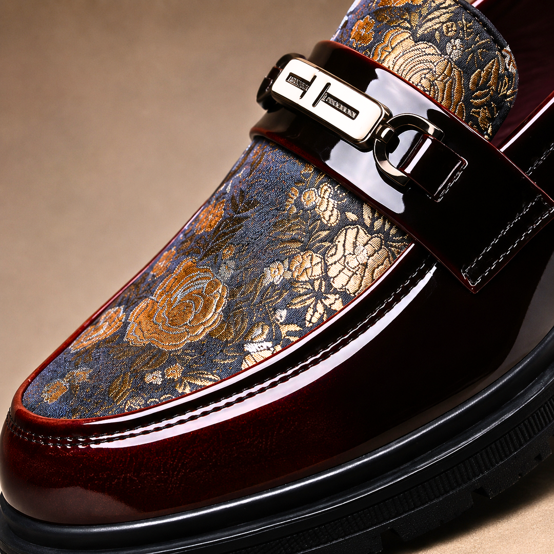 Maddox Retro Leather Derbies