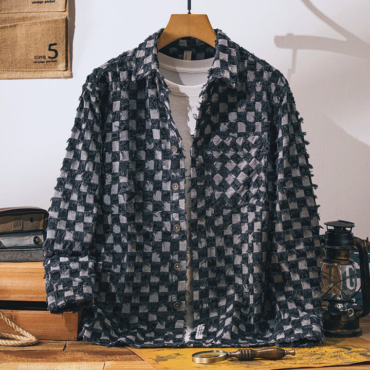 Gridline Shirt-Jacket