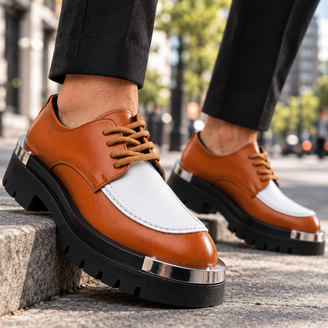 Braiden Genuine Leather Derbies