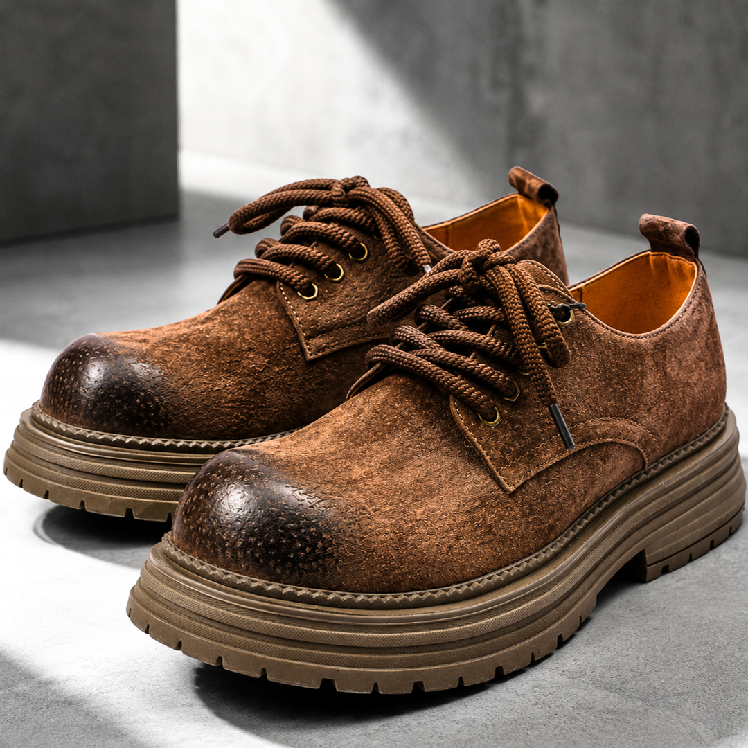 Archer Genuine Leather Derbies