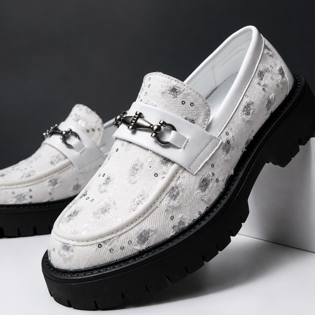 Marcello Textured Platform Derbies