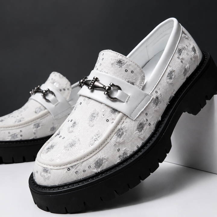 Marcello Textured Platform Derbies