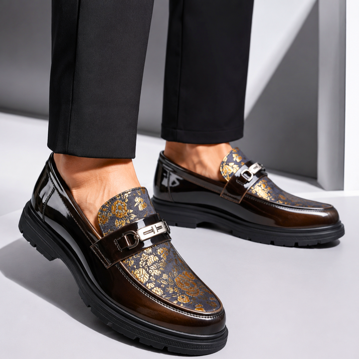 Maddox Retro Leather Derbies