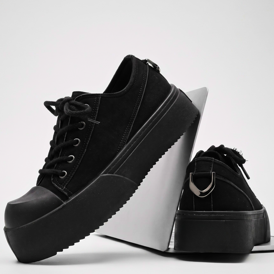Easton Suede Platform Sneakers