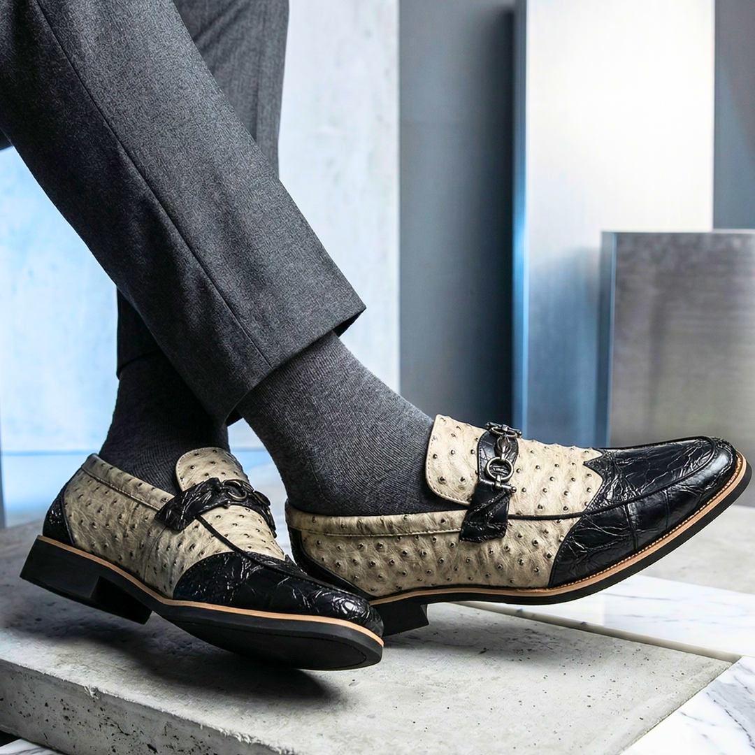 Alessio Cavallo Genuine Leather Loafers