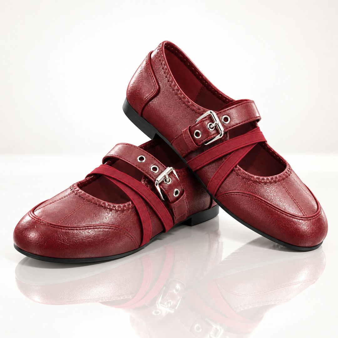 Brielle Vintage Leather Mary Janes
