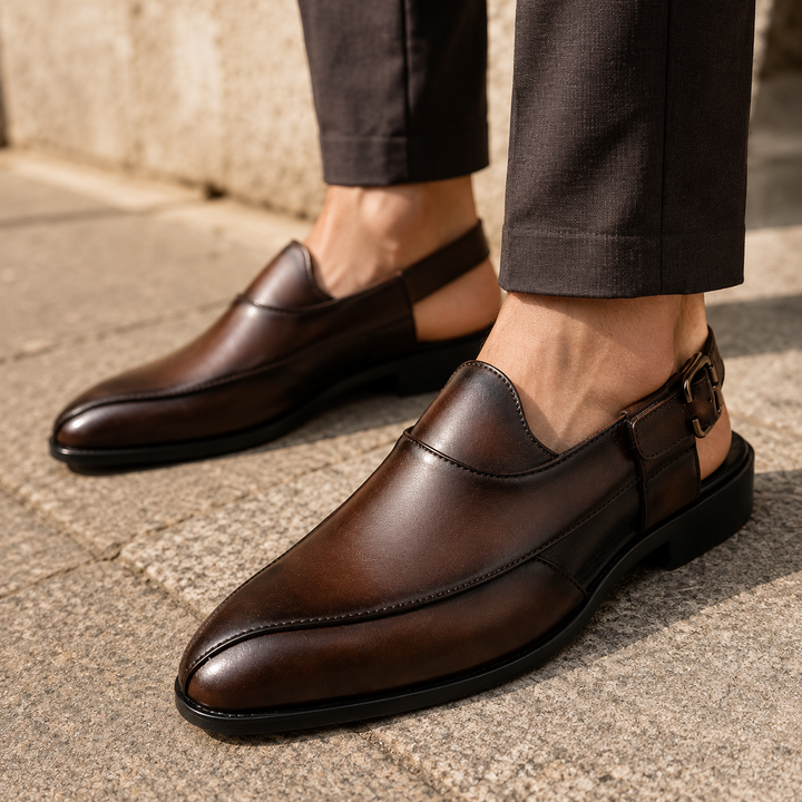 Positano Leather Sandals