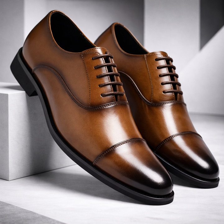 Heron Vail Leather Oxfords