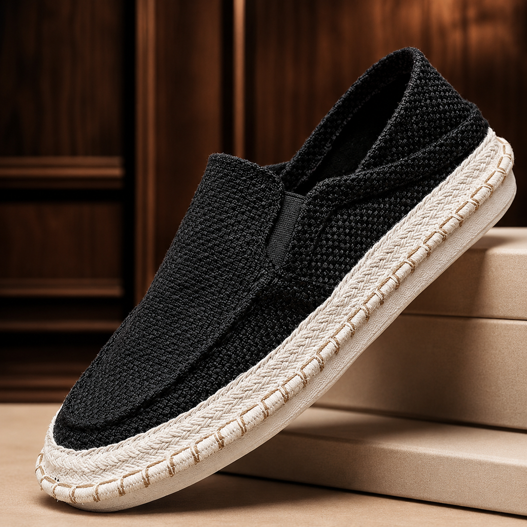 Riviera Woven Slip On Loafers