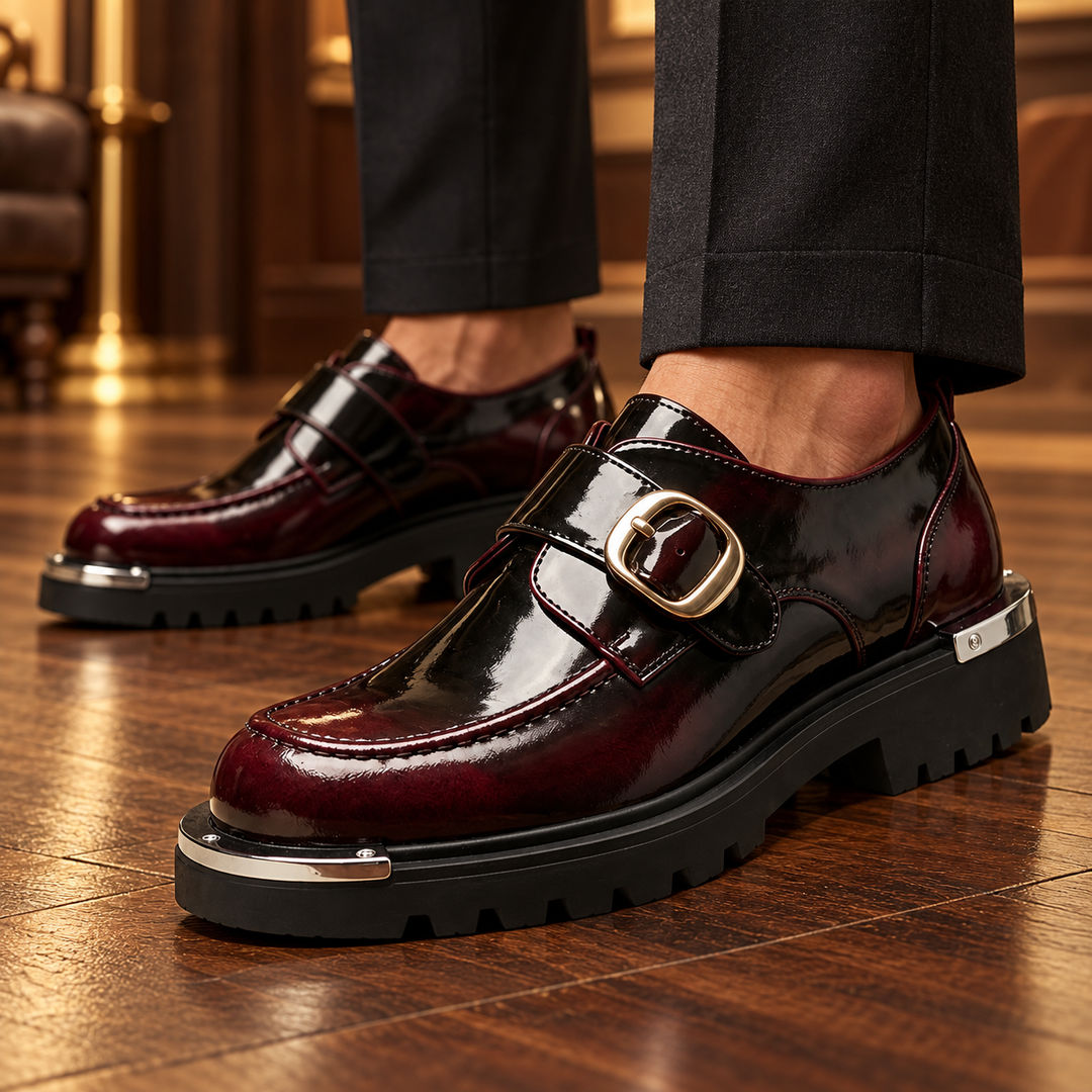 Prescott Genuine Leather Derbies