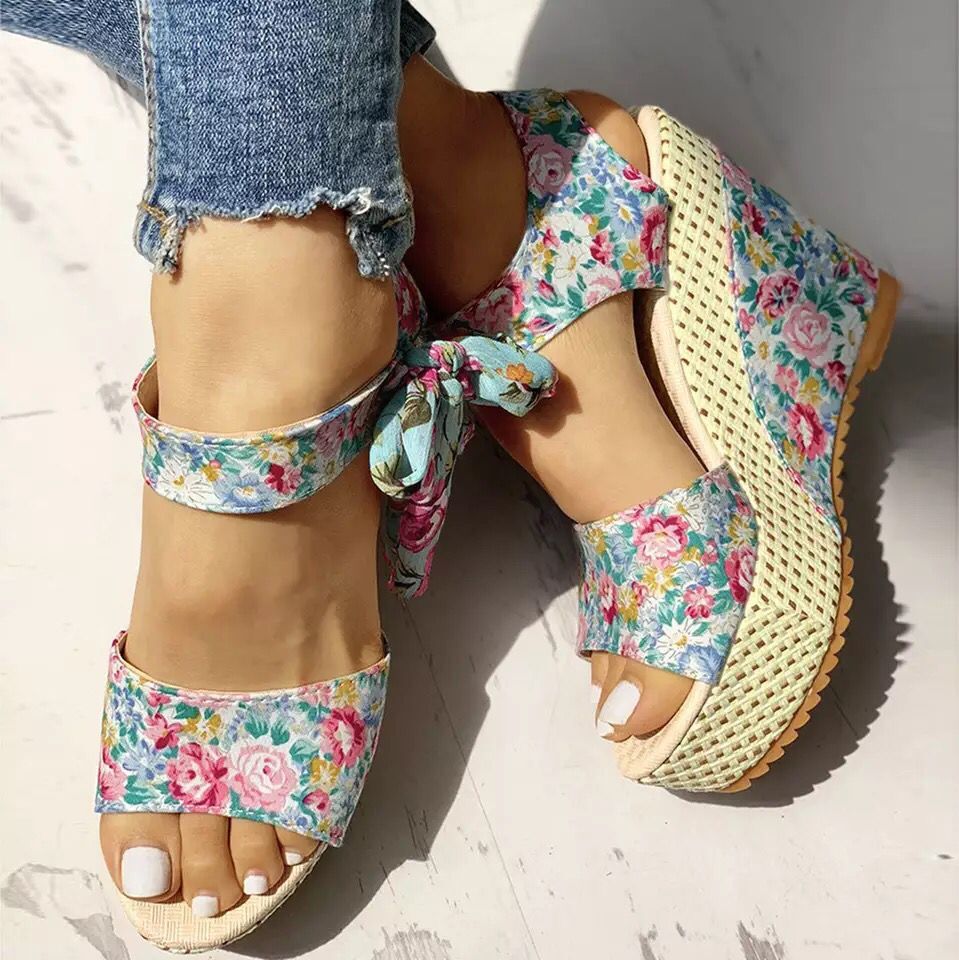 Luna Bella Wedge Sandals