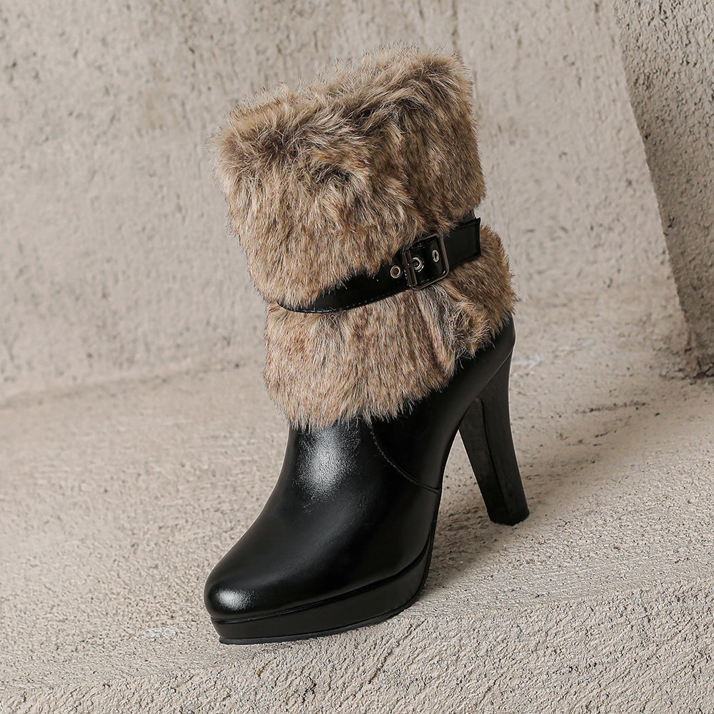 Carmen Faux Fur Boots