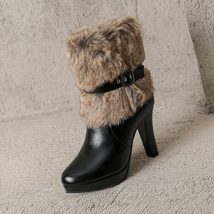 Carmen Faux Fur Boots