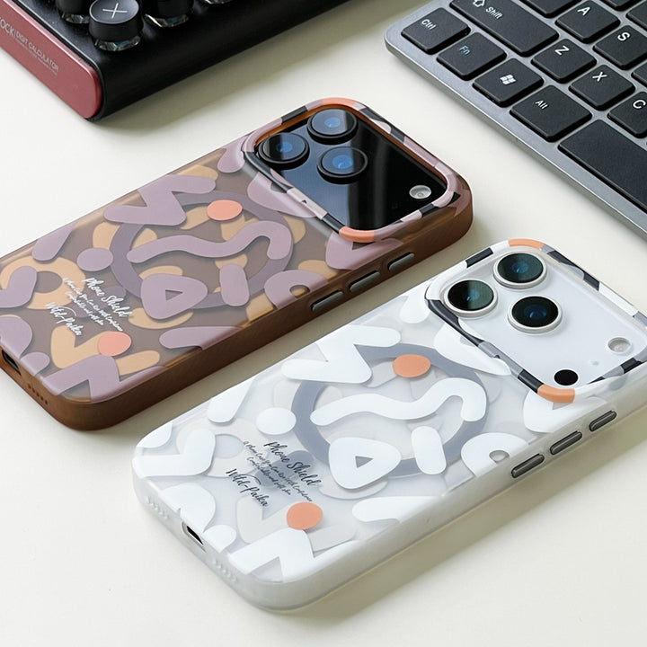 Abstract Pulse Phone Case