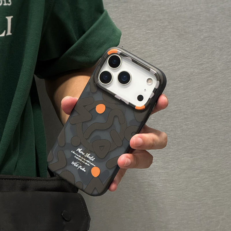 Abstract Pulse Phone Case