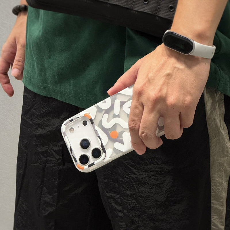 Abstract Pulse Phone Case