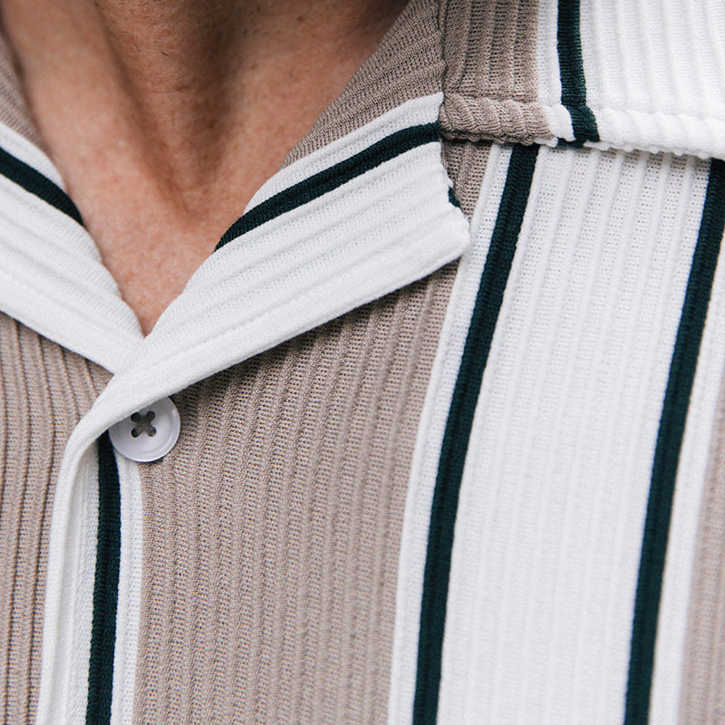 Porter Striped Button-Up