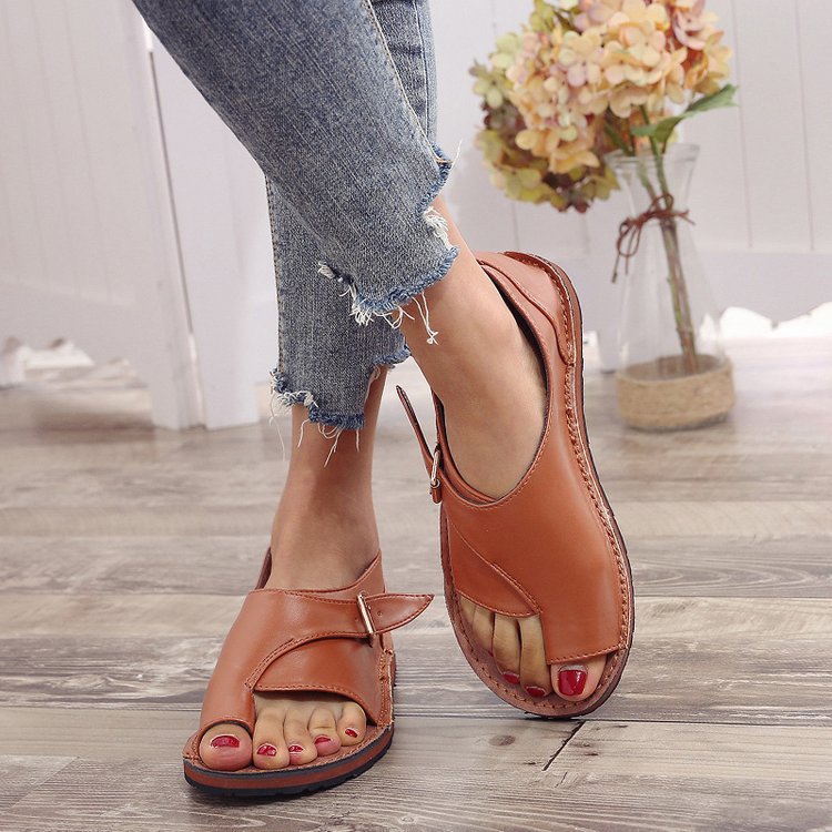 Daphne Cross-Strap Sandals