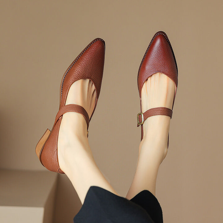 Bellani Leather Mary Janes