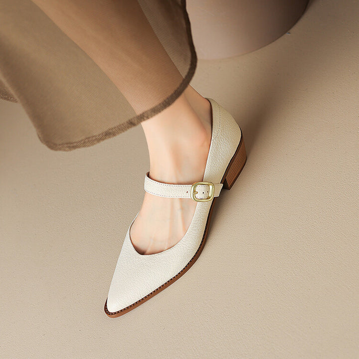 Bellani Leather Mary Janes