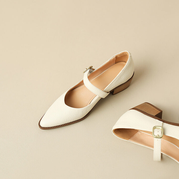 Bellani Leather Mary Janes