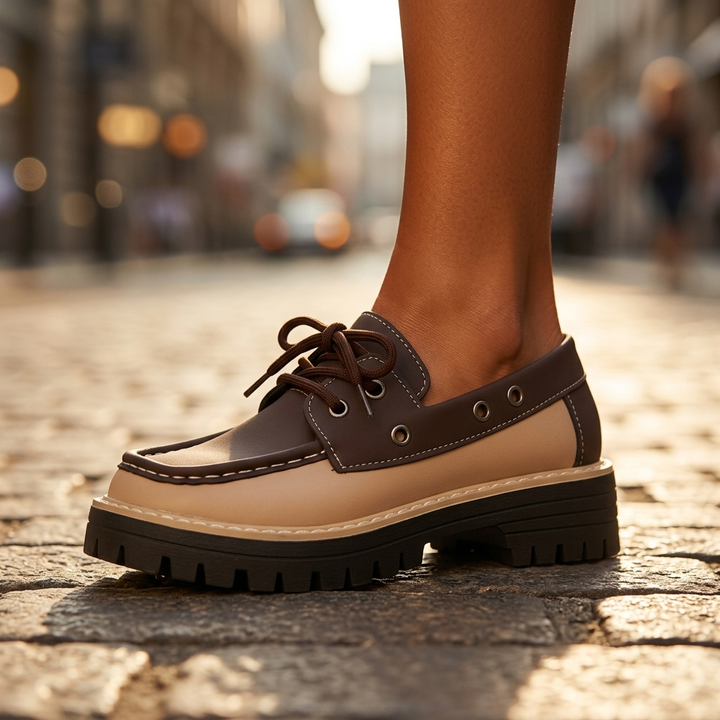 Harper Vintage Leather Derbies