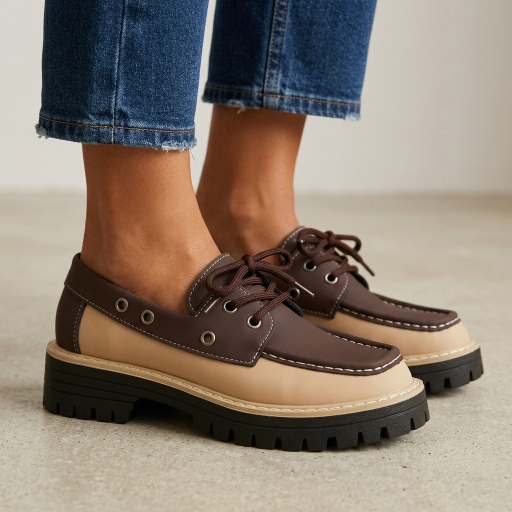 Harper Vintage Leather Derbies