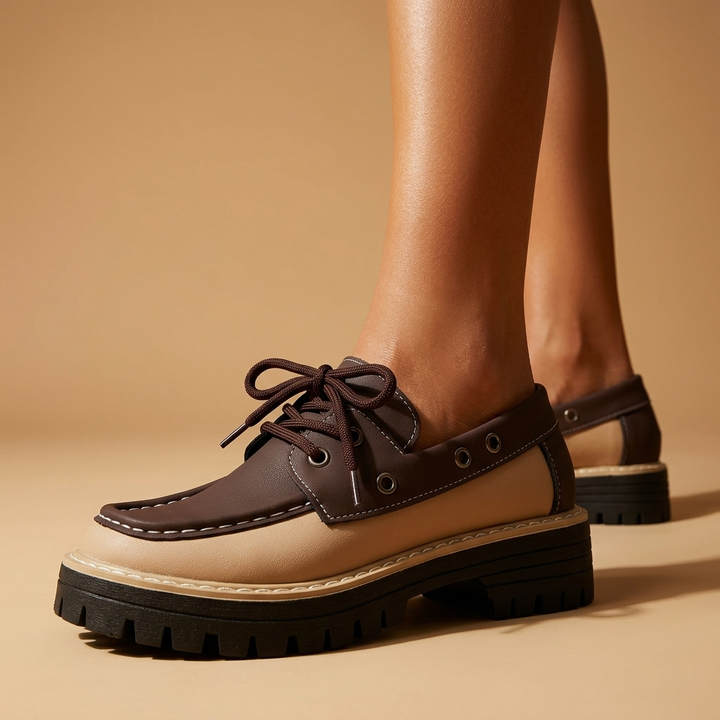Harper Vintage Leather Derbies