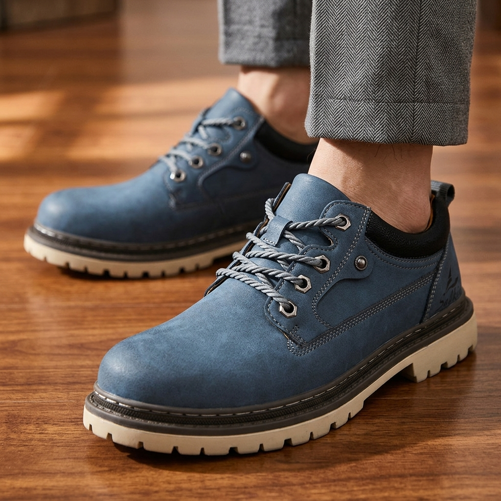 Callum Suede Lug Derbies
