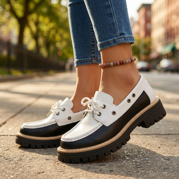 Harper Vintage Leather Derbies