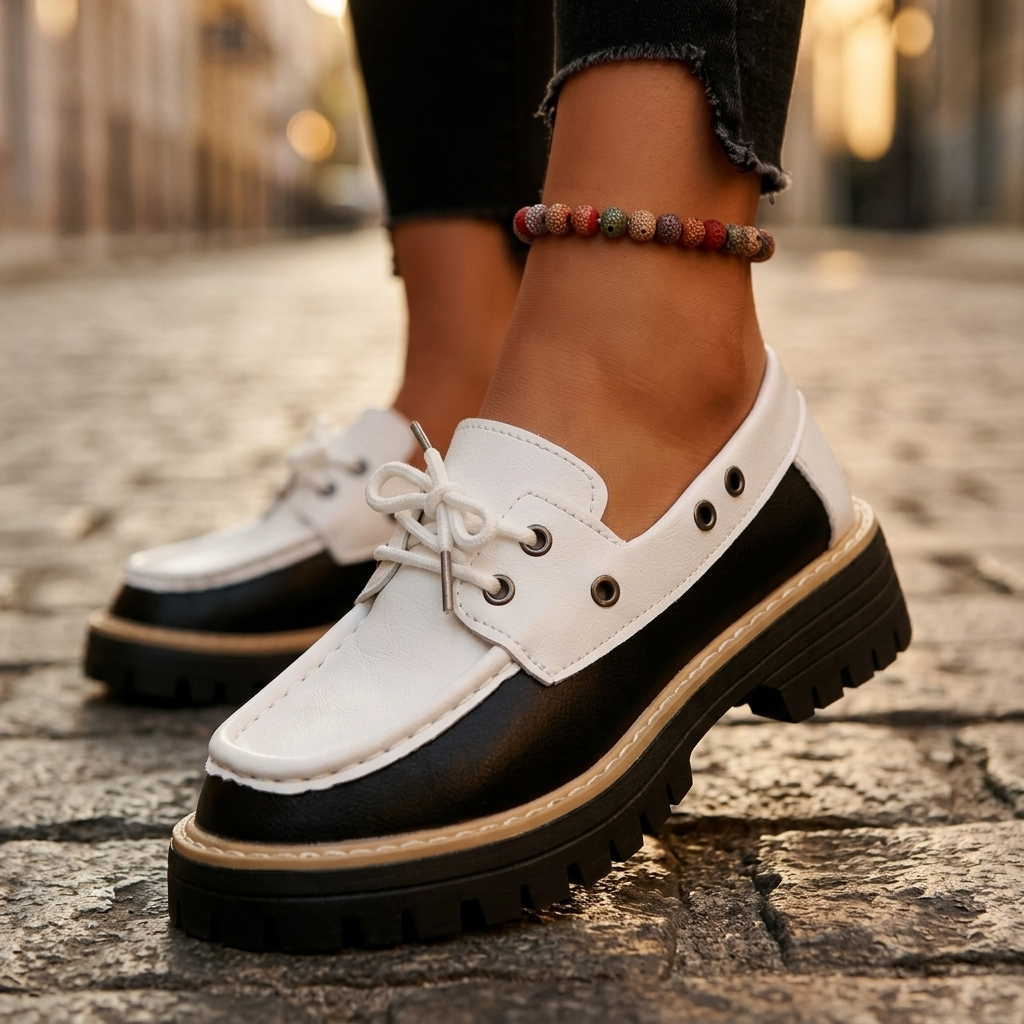 Harper Vintage Leather Derbies