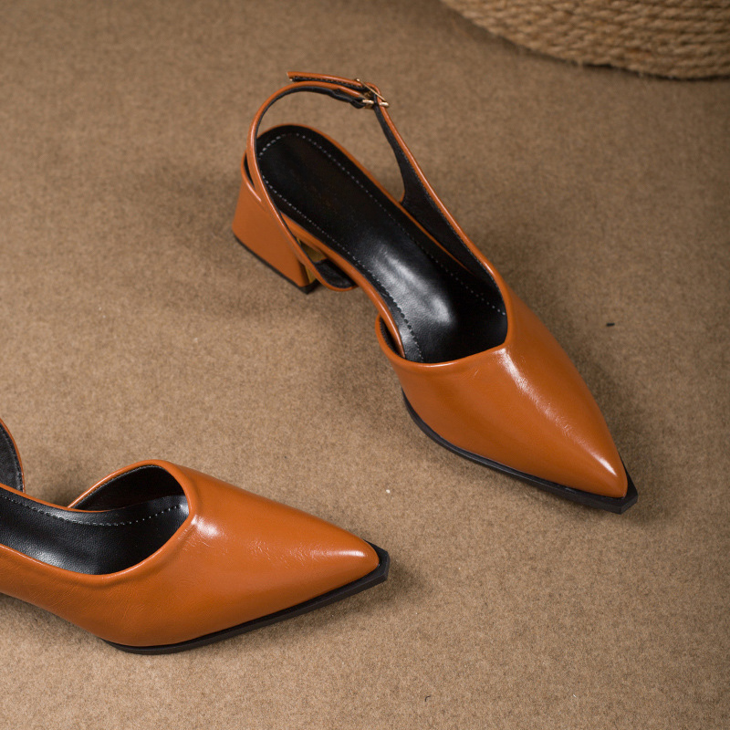 Maribel Pointed Slingback Heels