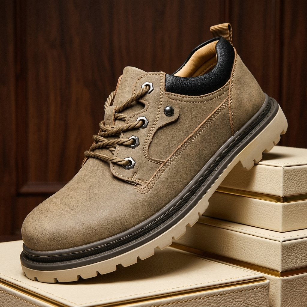 Callum Suede Lug Derbies