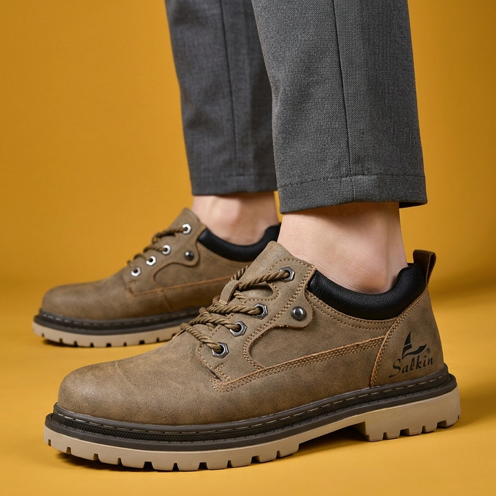 Callum Suede Lug Derbies