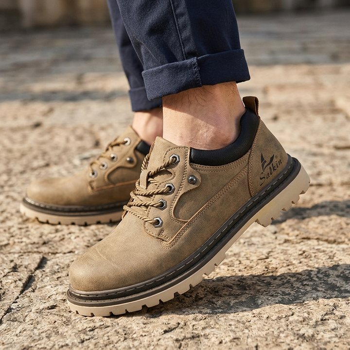 Callum Suede Lug Derbies